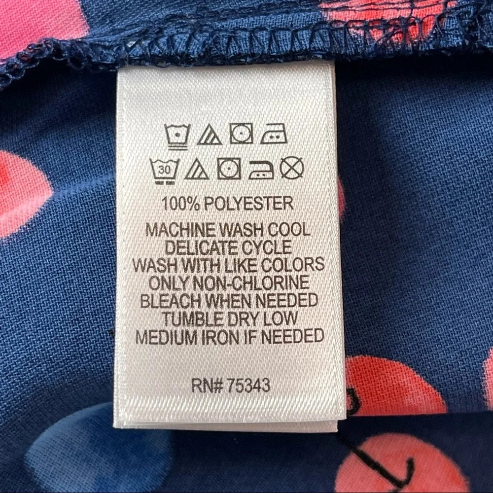 NWOT Cynthia Rowley Drop Waist Shift Dress Cherry Print Sz 2 - Picture 6 of 7